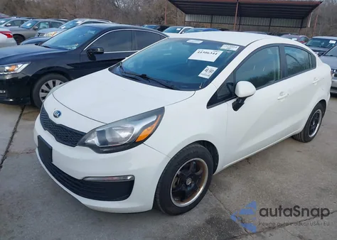 2016 Kia Rio Lx из США, поврежденный, VIN KNADM4A37G6643259